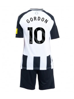 Otroški Nogometna dresi replika Newcastle United Anthony Gordon #10 Domači 2024-25 Kratek rokav (+ hlače)